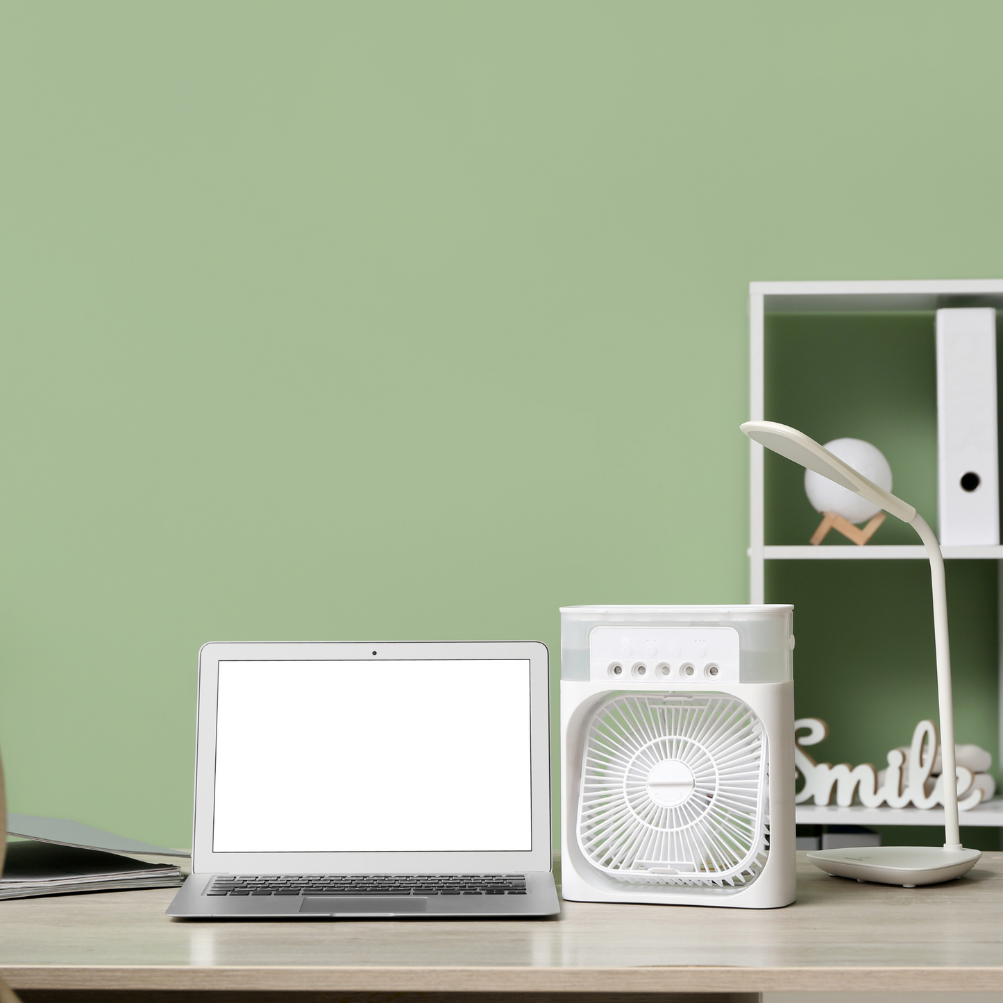 Mini Ventilador Portátil con Humidificador™