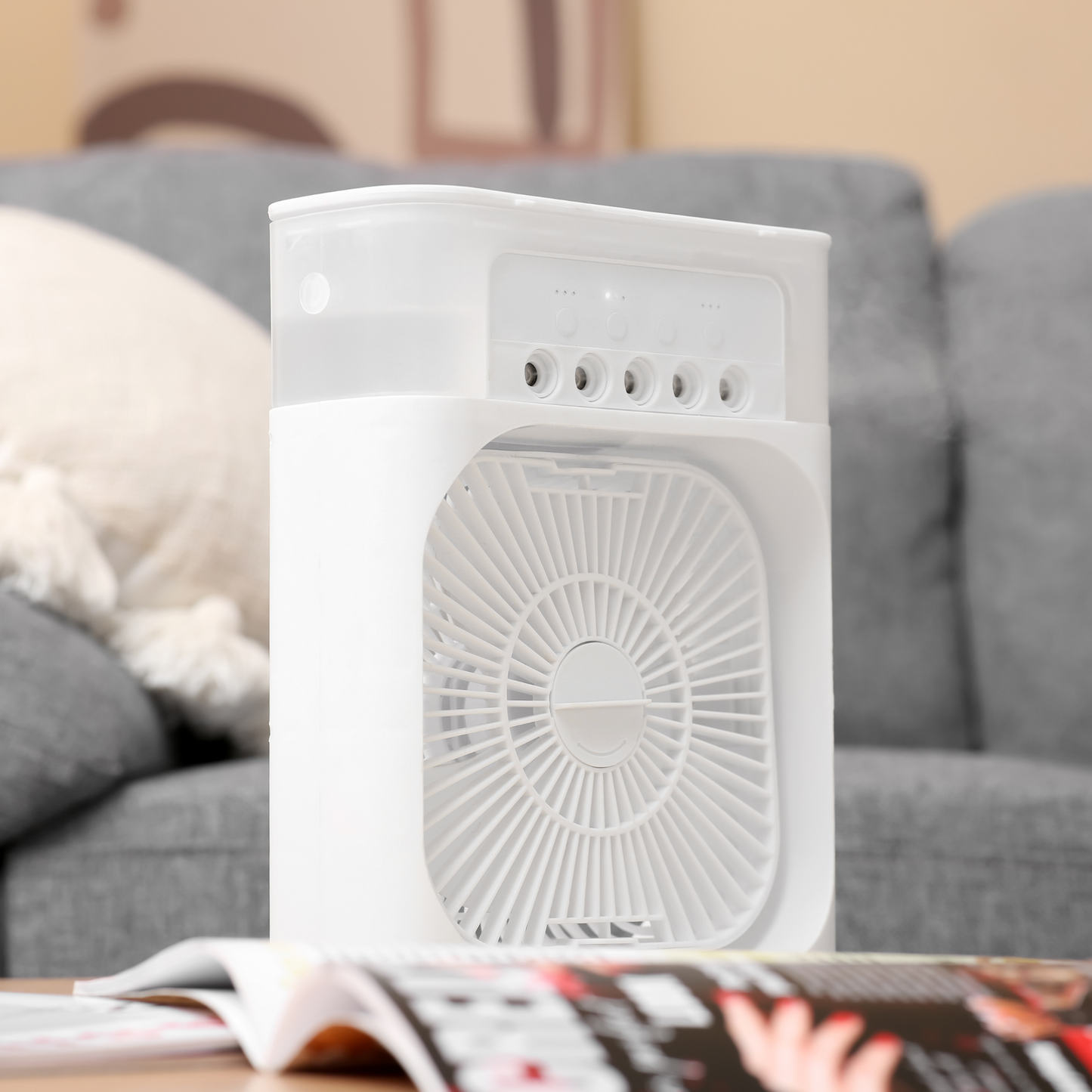 Mini Ventilador Portátil con Humidificador™