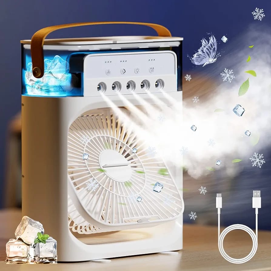 Mini Ventilador Portátil con Humidificador™